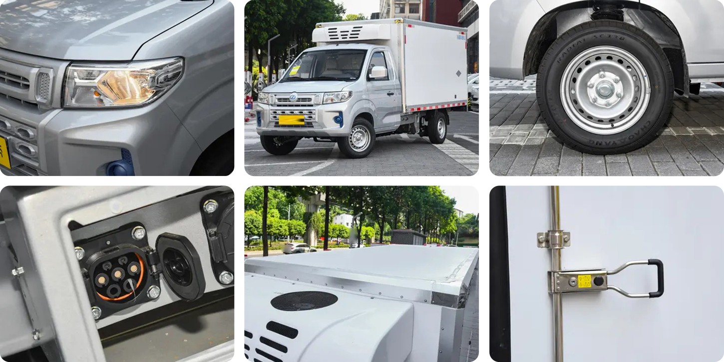 RUICHI EC71L Small Refrigerated Truck 1 RUICHI EC71L Small Refrigerated Truck 1